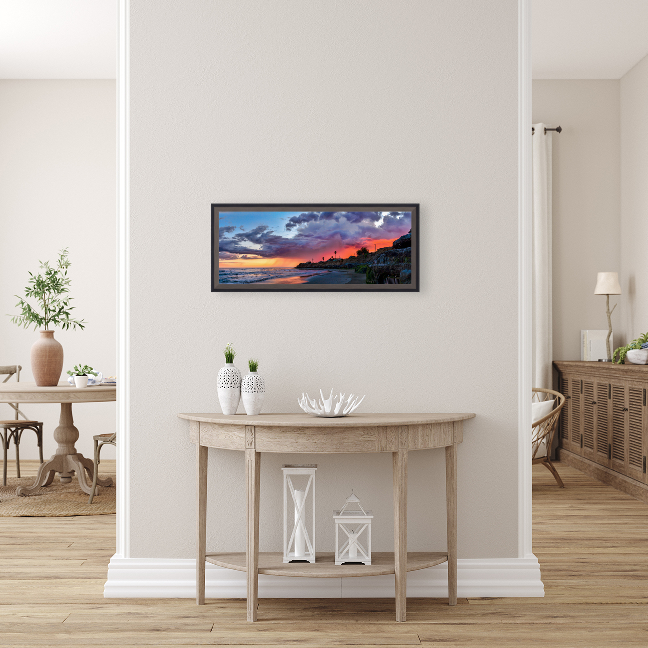 Pleasue Point Sunset Reproduction