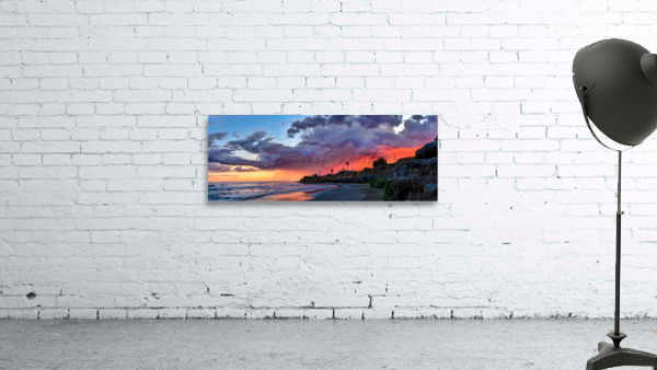 Pleasue Point Sunset Wall Preview