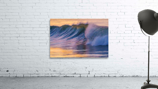 Waves Colorized Wall Preview