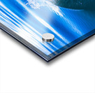 Dolphin following tour boat in Costa Rica Acrylic print