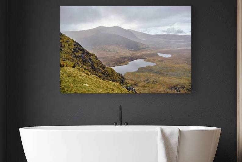 Mountain top view through Conors Pass by Atelier Knox