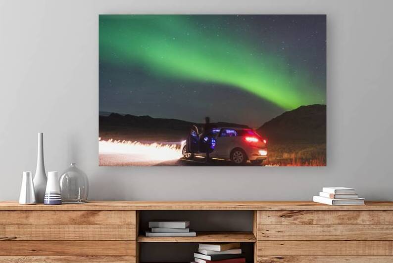 Northern lights at Midnight by Atelier Knox