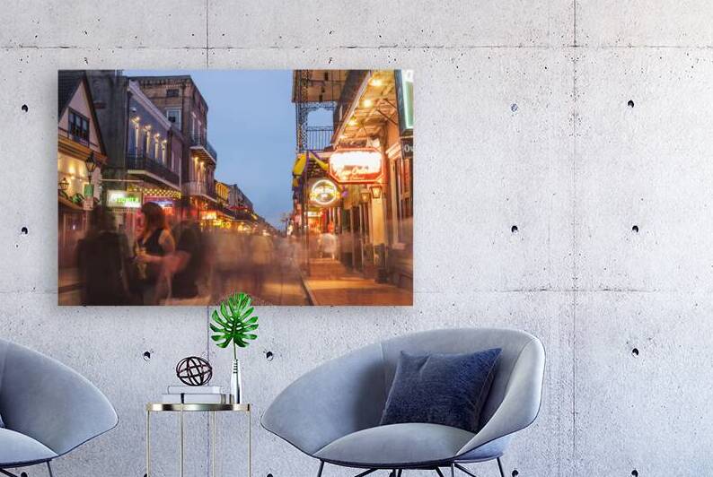 Bourbon street French Quarter of New Orleans by Atelier Knox