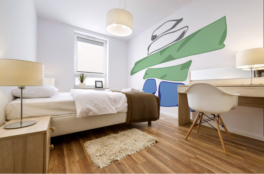 Nunatsiavut Flag Mural print