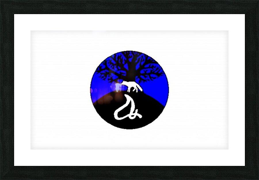 Mashantucket Pequot Tribe Flag Picture Frame print