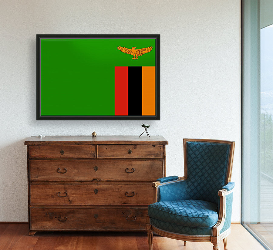 Zambia Flag Reproduction