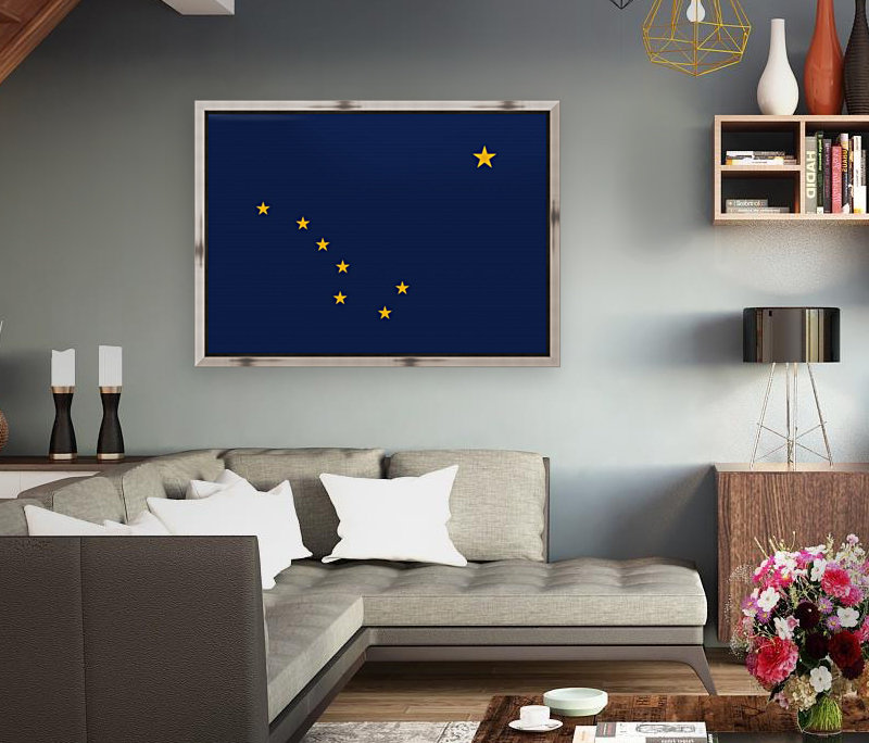 Alaska State Flag Reproduction