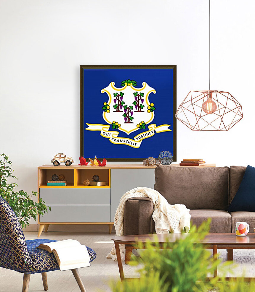 Connecticut State Flag Reproduction