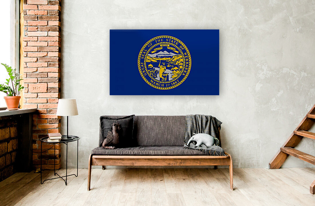 Nebraska State Flag Reproduction