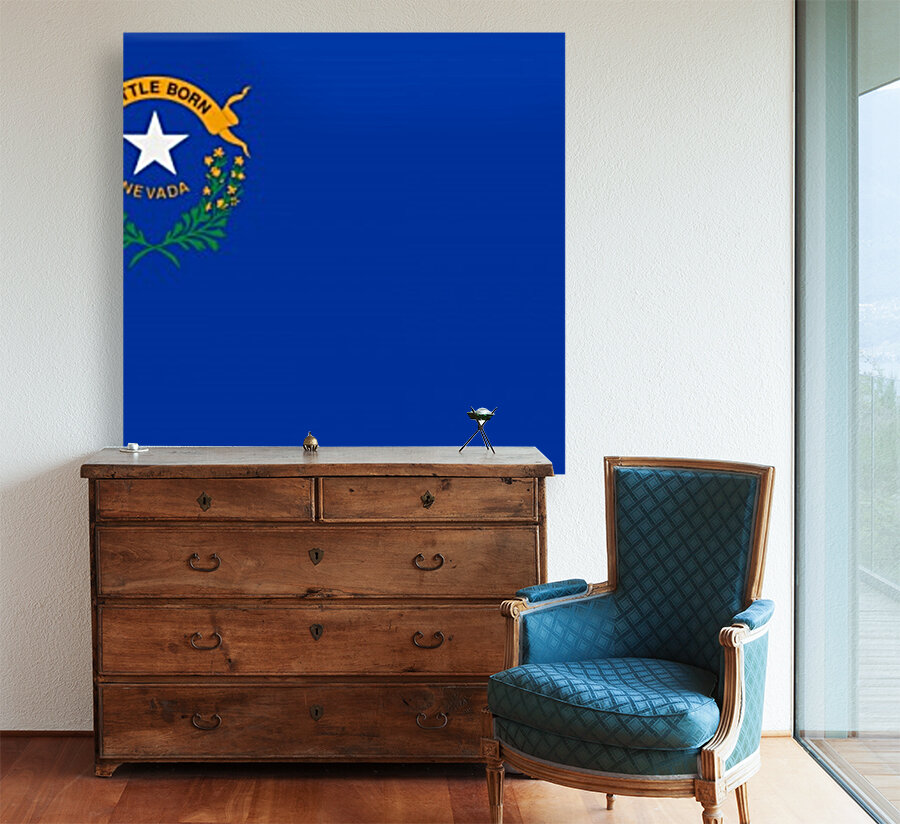 Nevada State Flag Reproduction