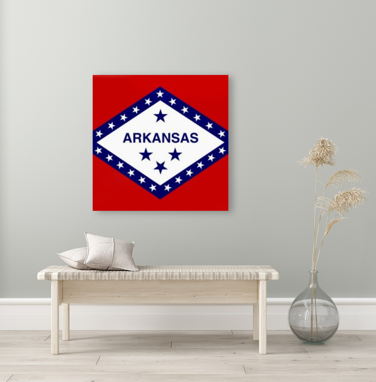 Arkansas State Flag Reproduction