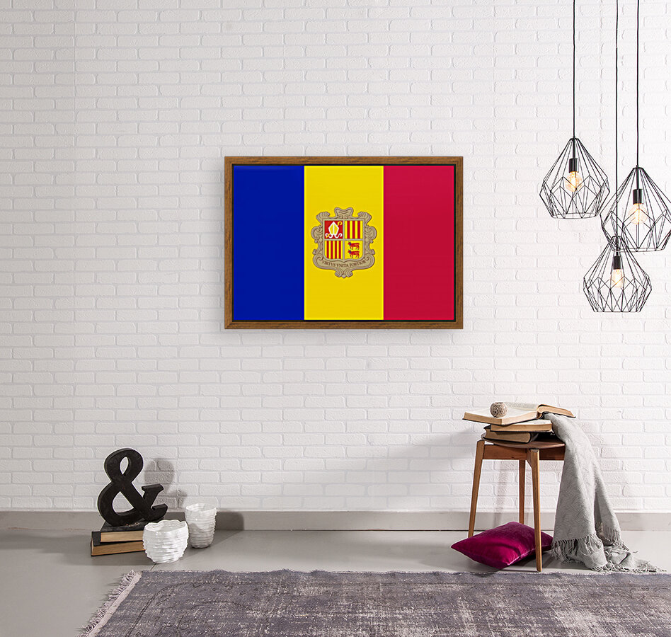 Andorra Flag Reproduction