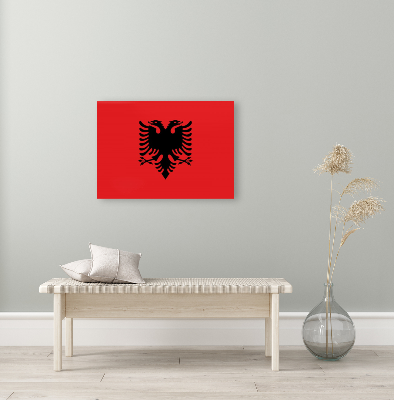 Albania Flag Reproduction