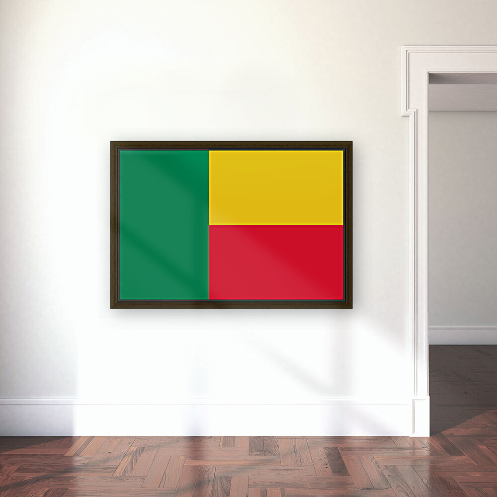 Benin Flag Reproduction