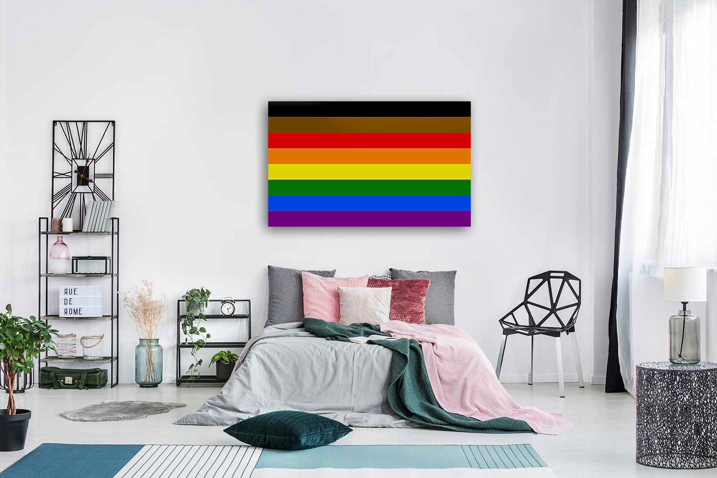 Philadelphia Pride Flag Reproduction