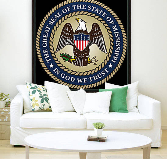 Mississippi Great Seal by Fun With Flags