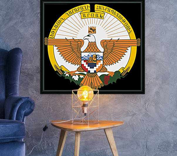 Artsakh Republic Coat of Arms by Fun With Flags