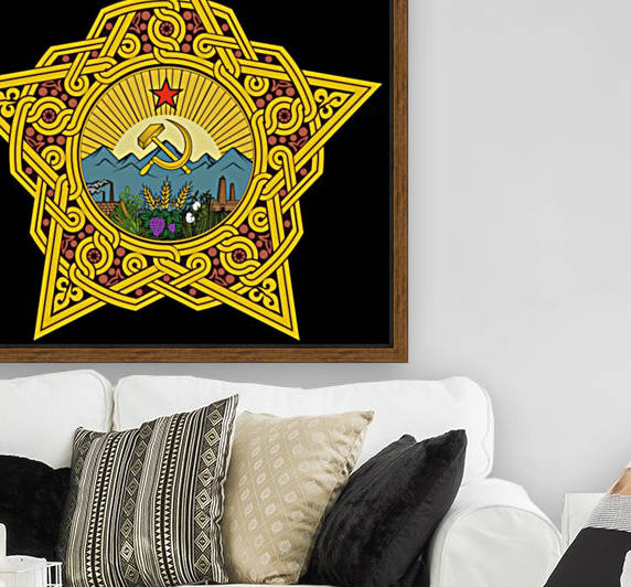 Transcaucasian SFSR Coat of Arms 1923-1924 by Fun With Flags