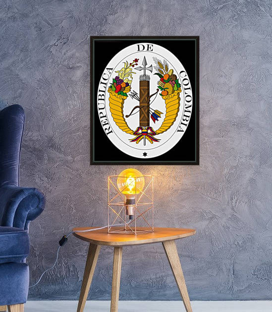Gran Colombia Coat of Arms 1821-1830 by Fun With Flags