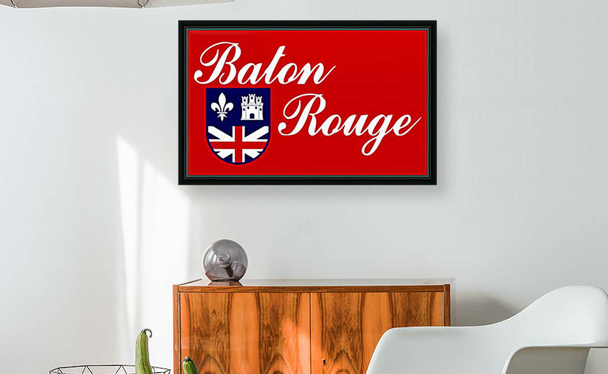 Baton Rouge Louisiana Flag by Fun With Flags