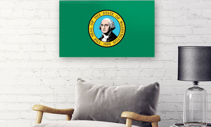 Washington State Flag by Fun With Flags