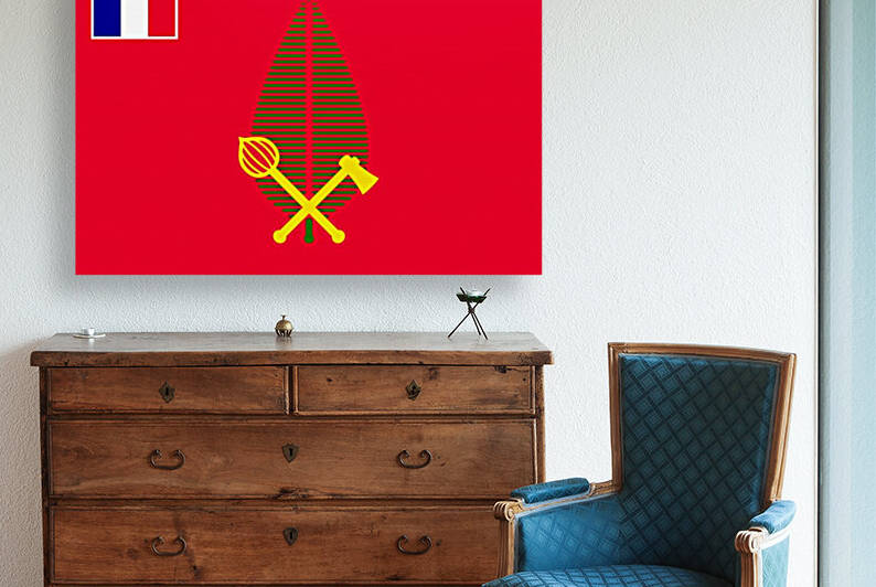Alo Chiefdom Flag of Wallis and Futuna Islands by Fun With Flags