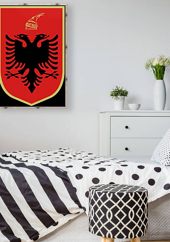 Albania Coat of Arms by Fun With Flags
