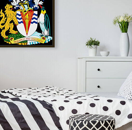 British Antarctic Territory Coat of Arms by Fun With Flags