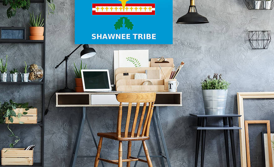 Shawnee Tribe of Oklahoma Flag by Fun With Flags