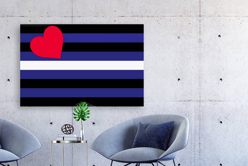 Leather Pride Flag by Fun With Flags