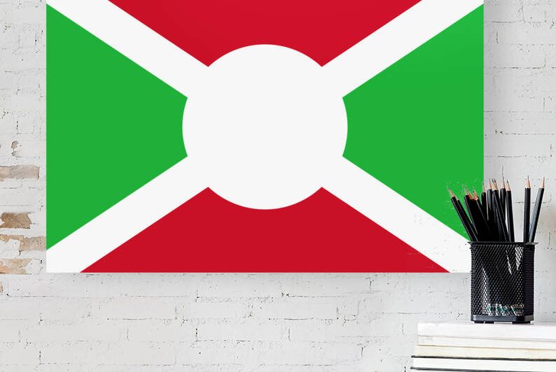 Burundi Kingdom Flag November 1966 by Fun With Flags