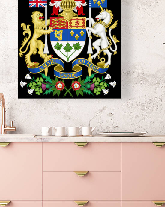 Canada Coat of Arms 1921-1957 by Fun With Flags