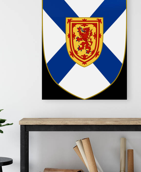 Nova Scotia Province Shield by Fun With Flags