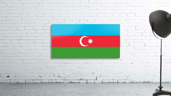 Azerbaijan Flag Wall Preview