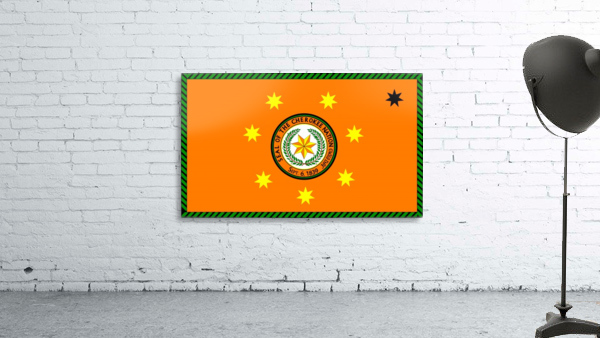 Cherokee Nation Flag Wall Preview