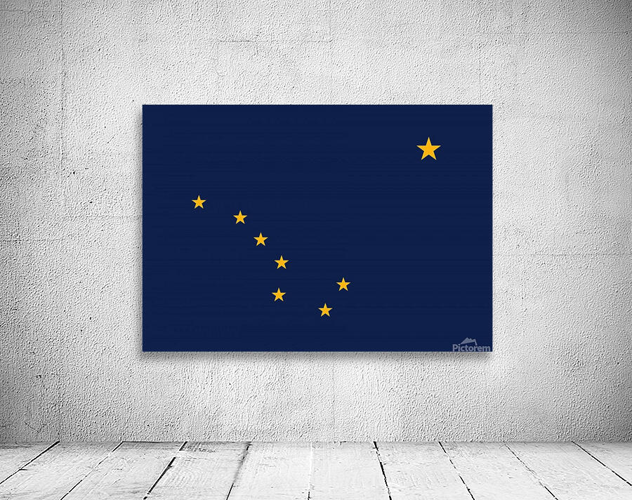 Alaska State Flag Wall Preview