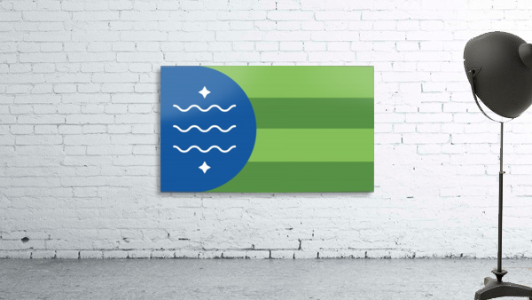 Bellingham Washington Flag Wall Preview