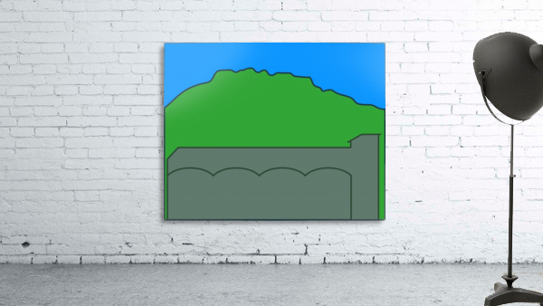 Concrete Washington Flag Wall Preview