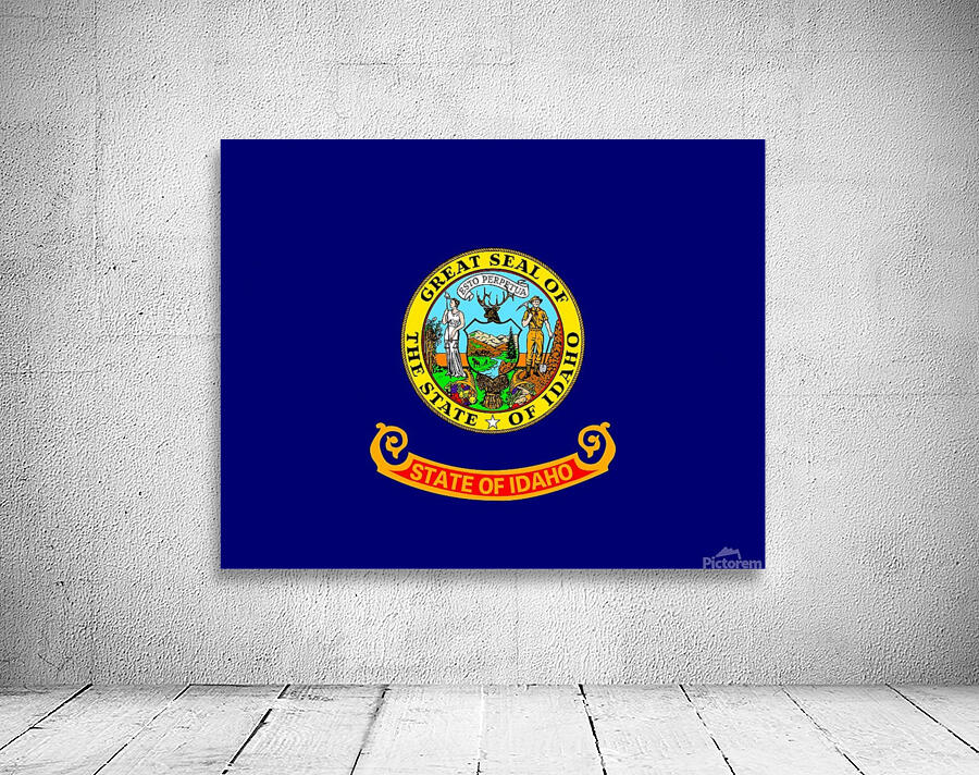 Idaho State Flag Wall Preview