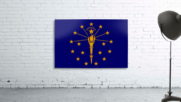 Indiana State Flag Wall Preview