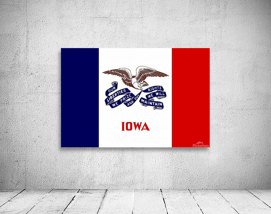 Iowa State Flag Wall Preview
