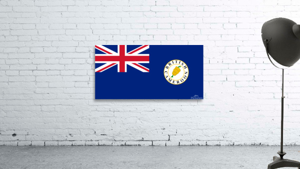 British Cameroon Flag Wall Preview