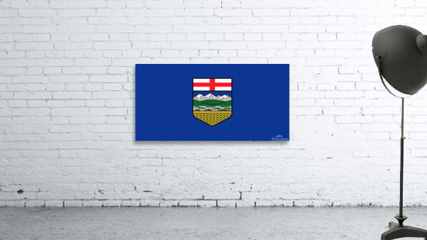 Alberta Province Flag Wall Preview