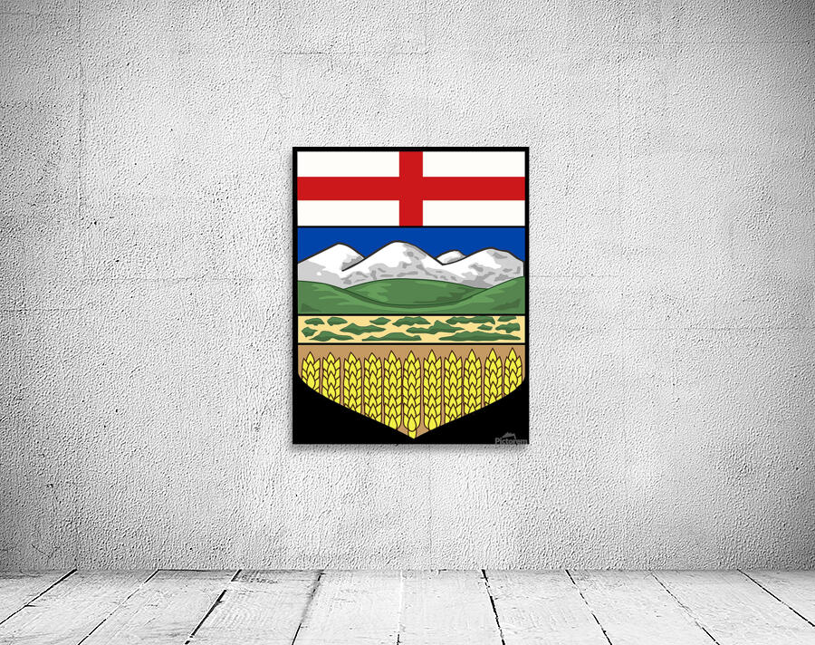 Alberta Province Shield Wall Preview
