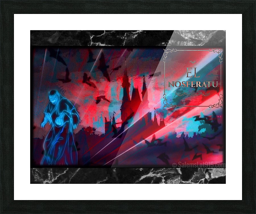 Nosferatu’s Crypt  Picture Frame print