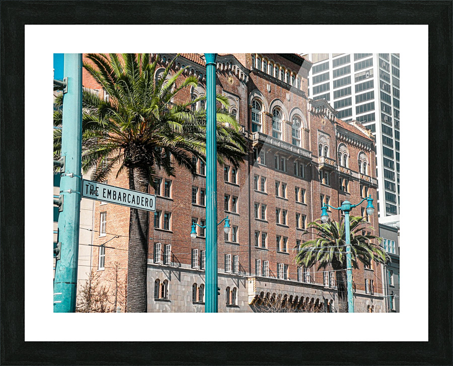 The Embarcadero Picture Frame print