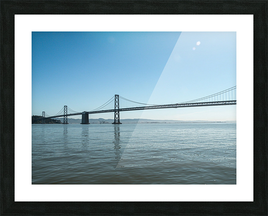 Bay Bridge Picture Frame print