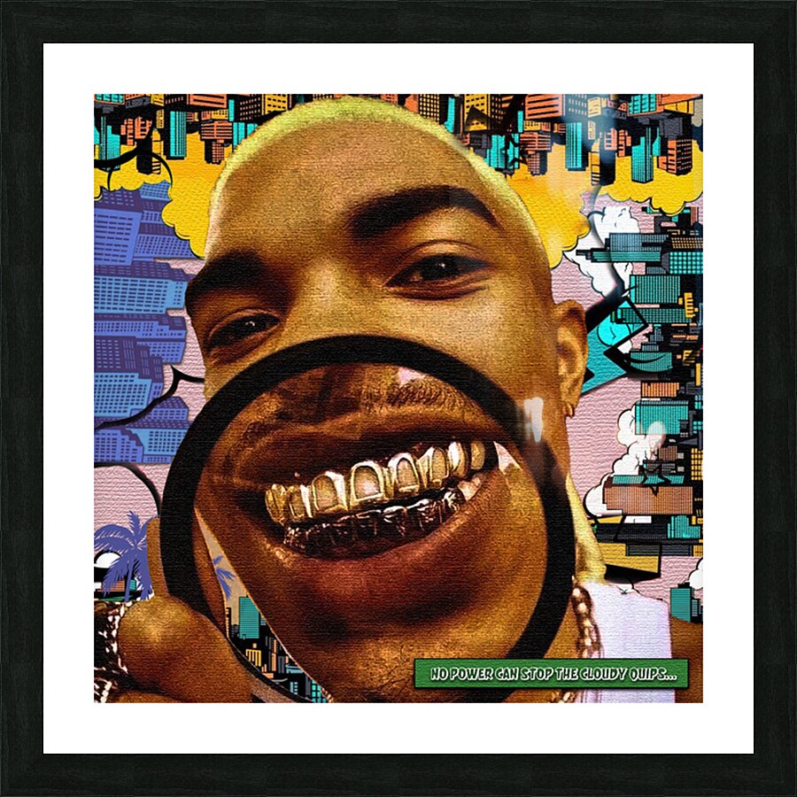 BOLD GRIN 1 Picture Frame print