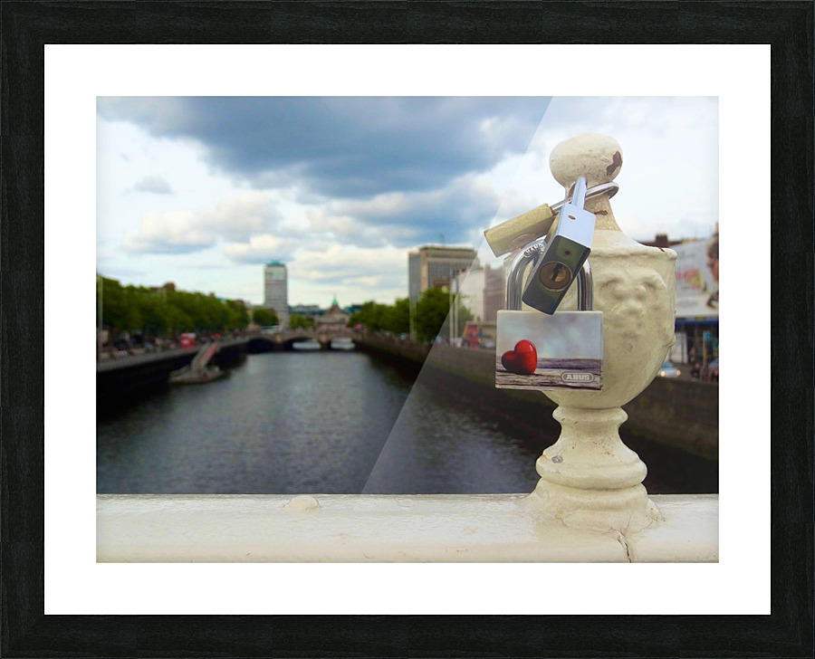 Love Dublin  Picture Frame print