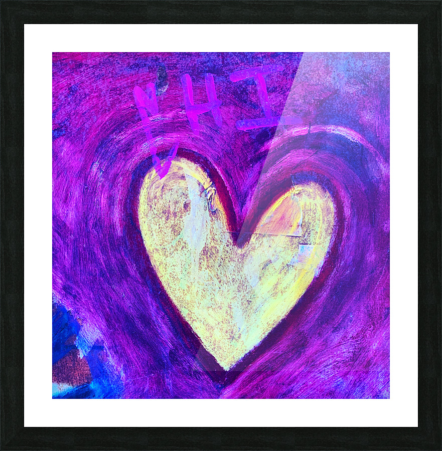 All Heart  Picture Frame print